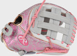 Rawlings Heart of the Hide  PRO715SB-6GP 11.75" Grey/ Pink Softball Glove