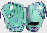 Rawlings Heart of the Hide PROR204-2MPU 11.5" Infield Mint/Purple