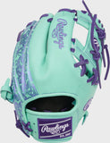 Rawlings Heart of the Hide PROR204-2MPU 11.5" Infield Mint/Purple
