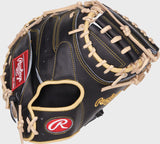 Rawlings Heart of the Hide 34" Catchers Glove PRORAR35 Black/Camel