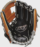 Rawlings R9 11.25" ContoUR Infield Glove #R91125U-2BT