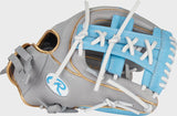Rawlings Liberty Advanced RLA715-32GCB 11.75" Gray/Columbia Blue/ White Softball Glove
