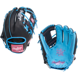 Rawlings Heart of the Hide PROR205-2CNB 11.75"  Infield Black/Columbia Blue/ Pink