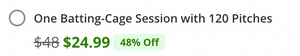 Groupon Match 120 Pitches