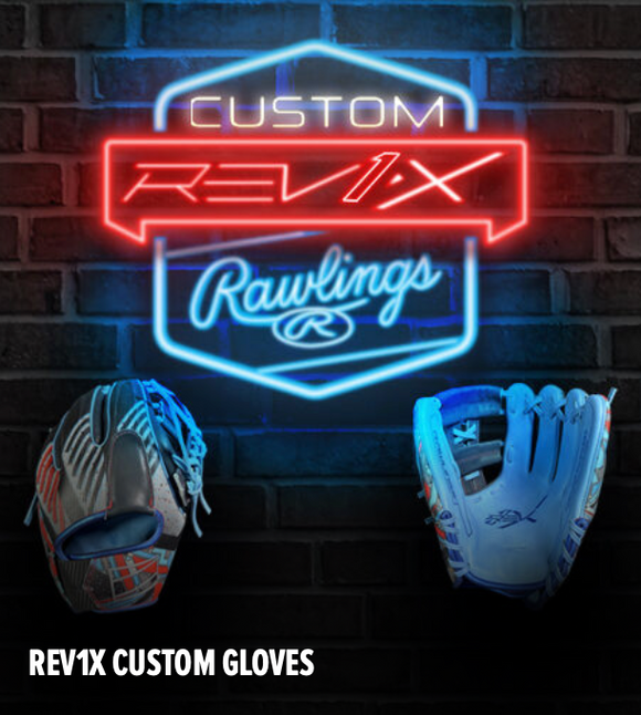 CUSTOM RAWLINGS REV1X GLOVE (Your Glove. Your Way.)