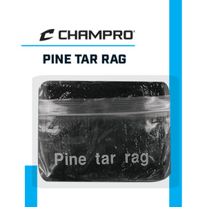 Pine Tar Rag (10.5" x 10.5"); Blister Pack; Packs of 12