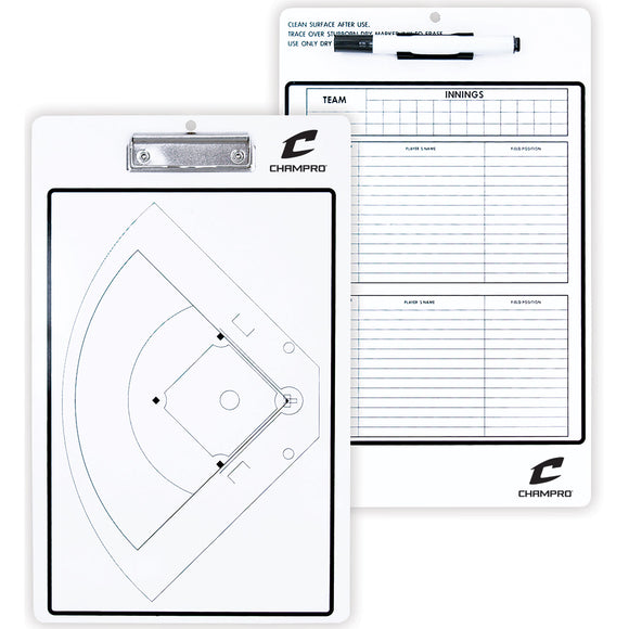 Baseball/Softball Coach's Board; 10