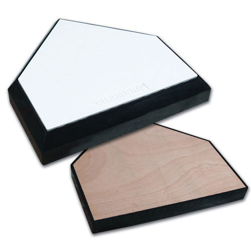 Professional Home Plate (Bury All Style) - Wood Bottom