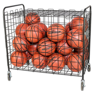 Portable Ball Locker; Holds 30 Basketballs; 41" x 25" x 38"