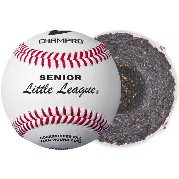Sr. Little League Baseball-RS; Full Grain Leather Cover