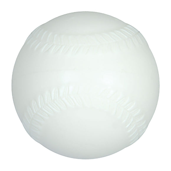 Foam Tough-Ball Baseball; White