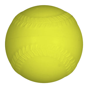 12" Foam Tough-Ball Softball; Optic Yellow