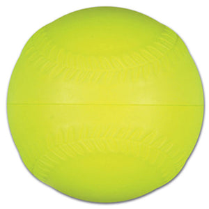 12" Foam Pitching Machine Softball; Optic Yellow