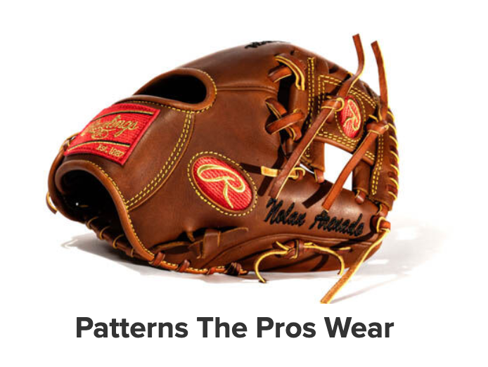 Rawlings custom online glove builder